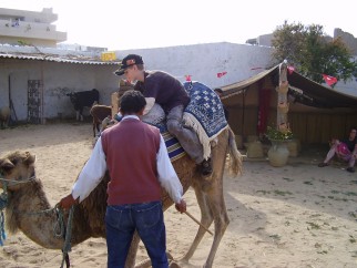 vooral bij het afstijgen wordt je gelanceerd. Willemijn is in diepe slaap (rechtsonder op de foto).
