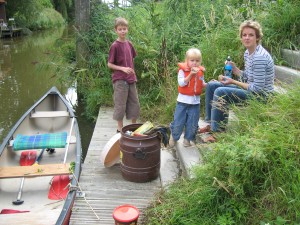 Pauze in Schouwerzijl