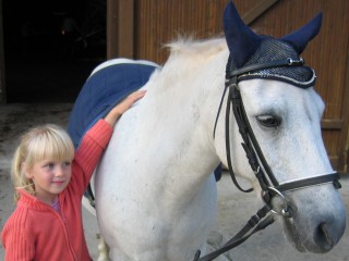 Willemijn is dol op haar paard