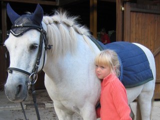 's Avonds mag ze er nog even op passen