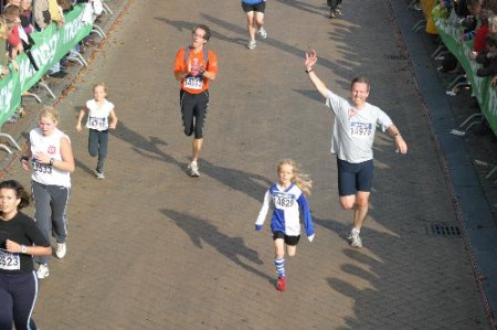 Finishfoto van Jeroen en Willemijn