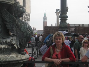 Marion op het San Marcoplein